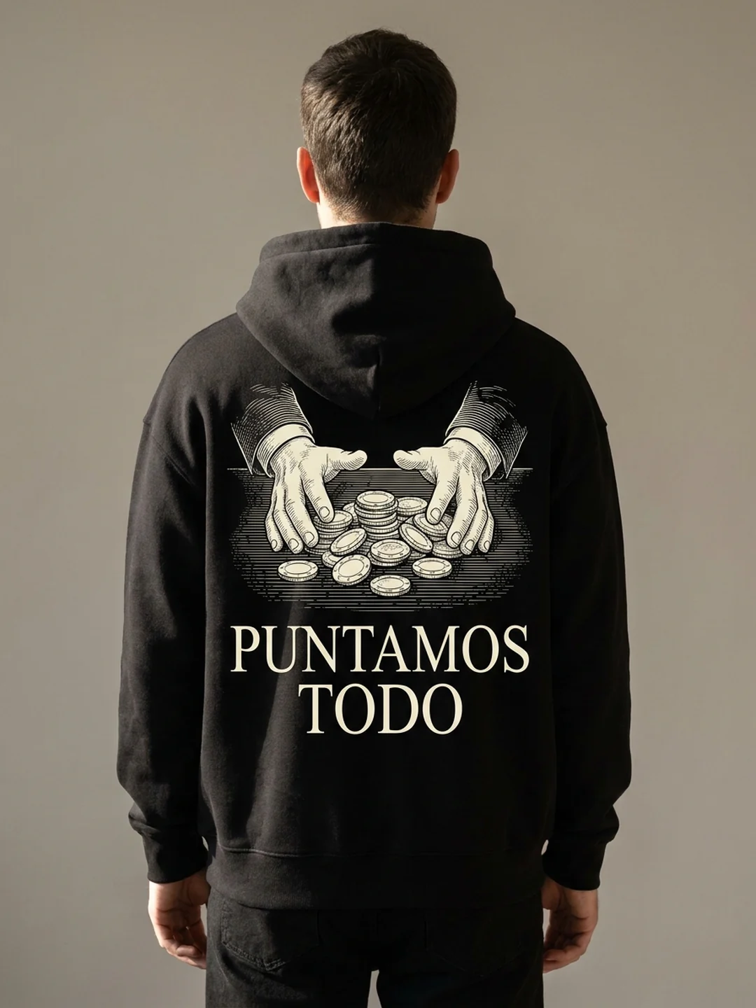 Puntamos Todo — felpa poker